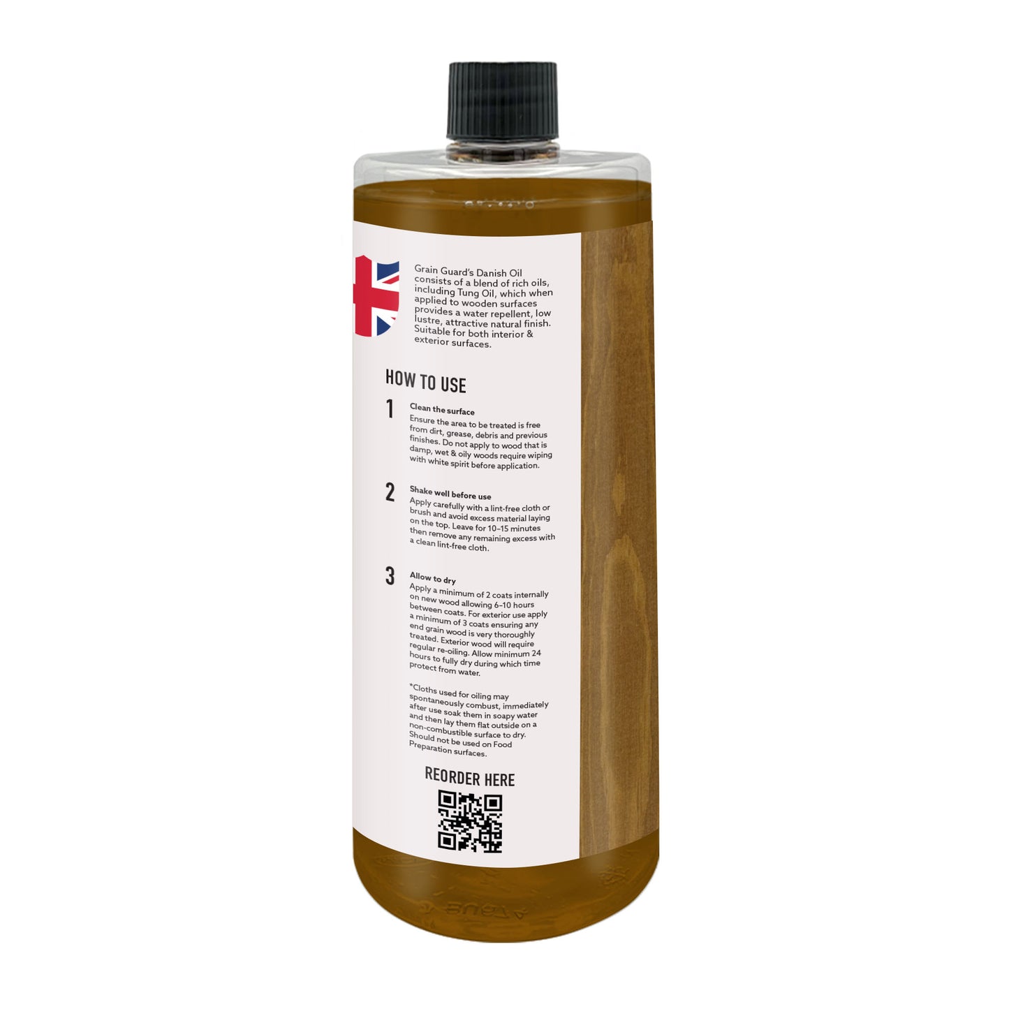 Danish Oil | Enhances Natural Beauty of Wooden Surfaces