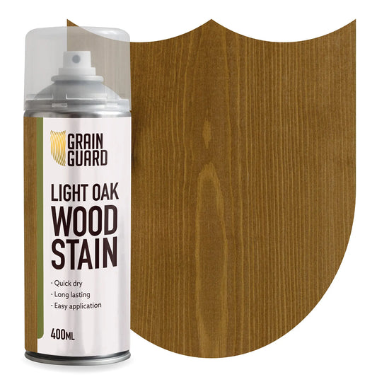 Wood Stain Aerosol - Water Based Aerosol Stain - 400ml GrainGuard