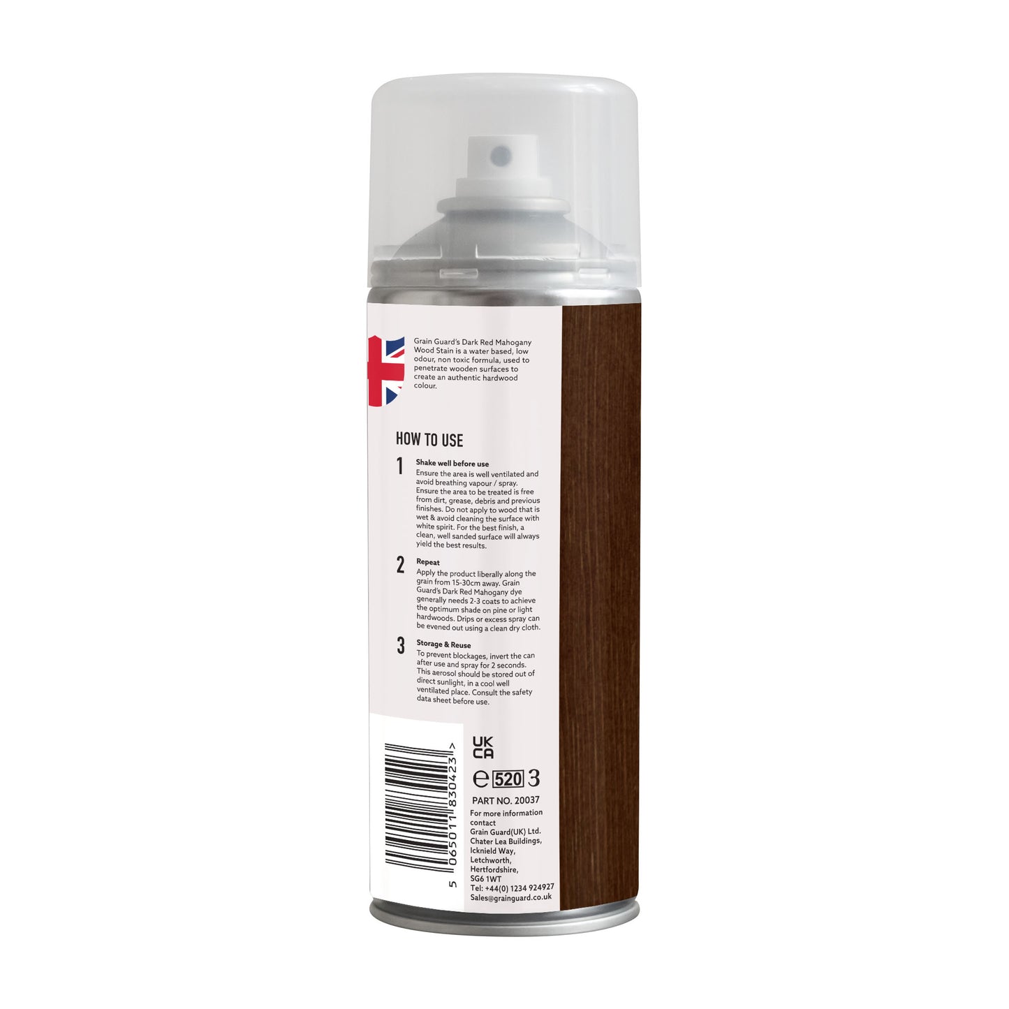 Wood Stain Aerosol | Water Based Aerosol Stain | 400ml