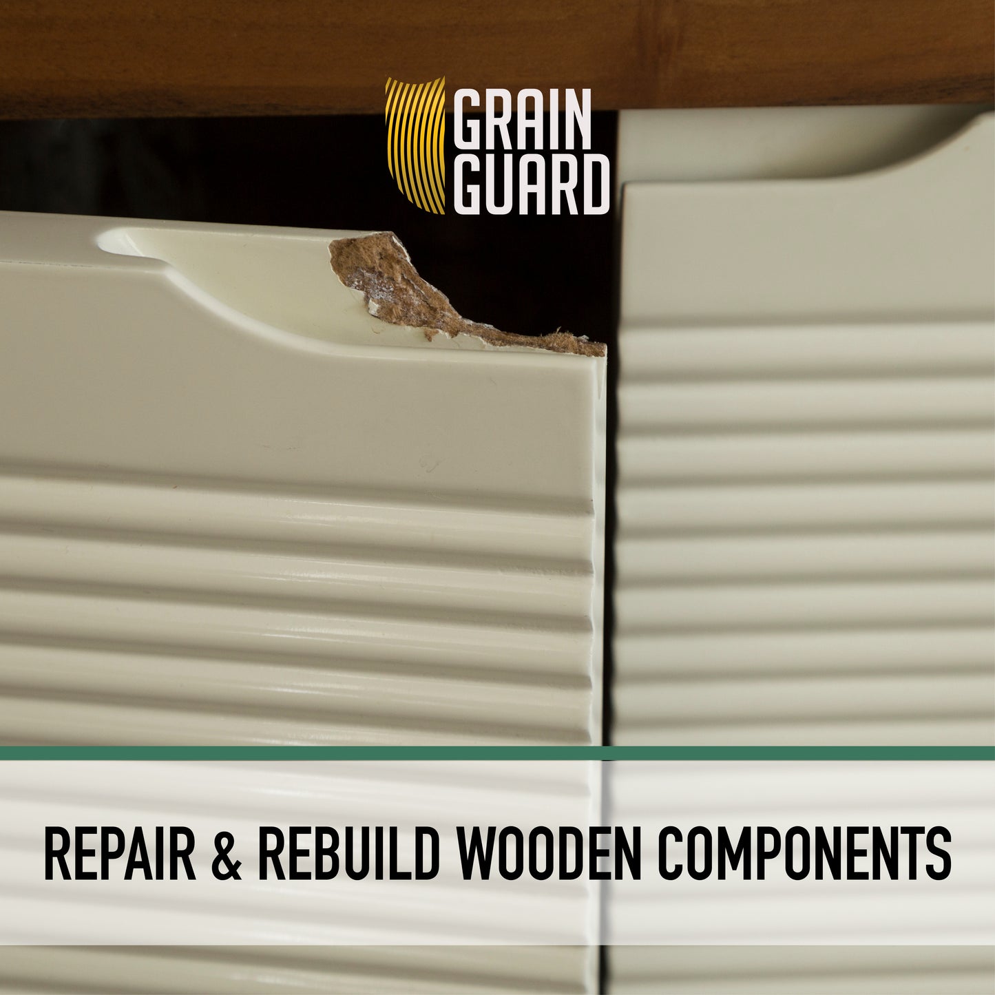 Epoxy Wood Repair Stick | WOOD | Repair, Rebuild, Re-Paint | Mouldable Epoxy Putty | Doors, Windows, Furniture, Etc | 7 Inch