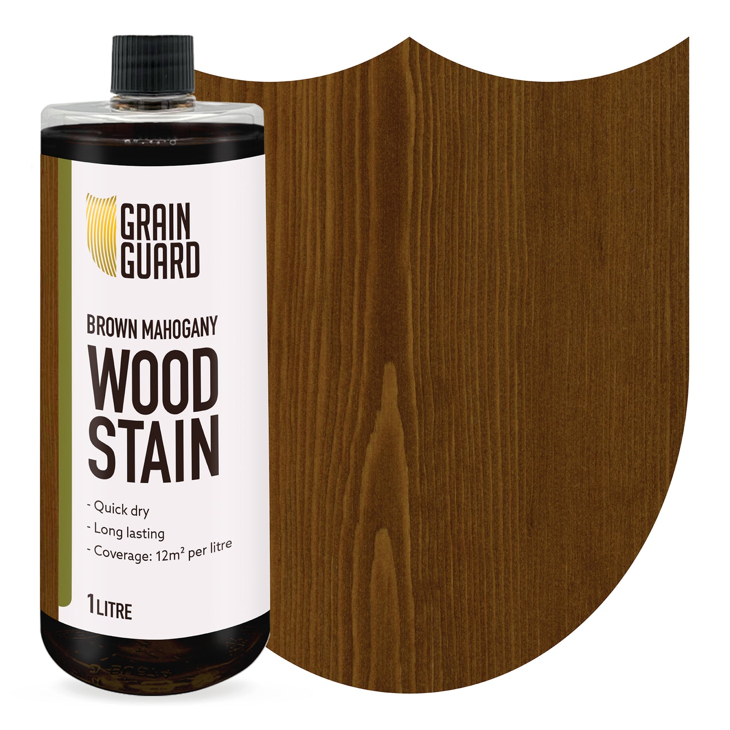 Wood Stain | Water Based | Various Colours | 500ml, 1 Litre & 5 Litre
