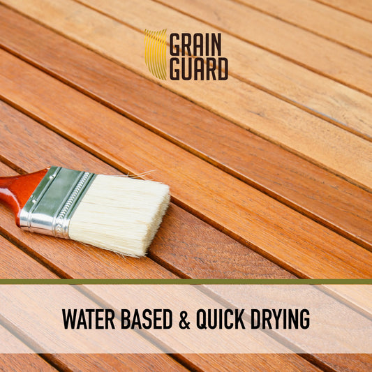 Wood Stain - Water Based - Various Colours - Interior Use GrainGuard