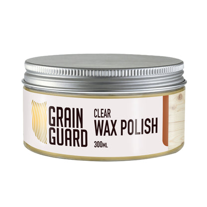 Wax Polish | Natural Beeswax & Carnauba Furniture Polish | Non-Toxic & Water Repellent