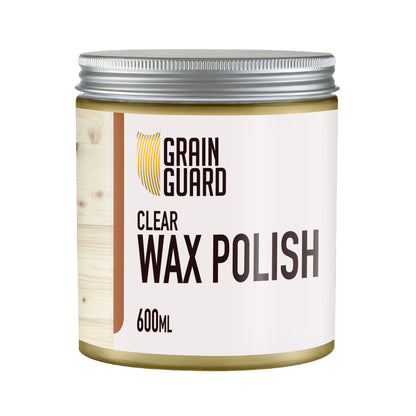 Wax Polish | Natural Beeswax & Carnauba Furniture Polish | Non-Toxic & Water Repellent