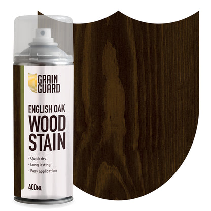Wood Stain Aerosol | Water Based Aerosol Stain | 400ml