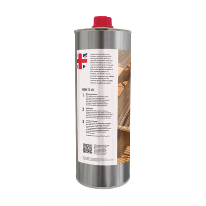 Sealing Oil for Wood | Protects Wood Against Weather & UV | For Garden Furniture & Decking