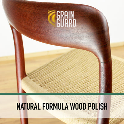 Wax Polish | Natural Beeswax & Carnauba Furniture Polish | Non-Toxic & Water Repellent