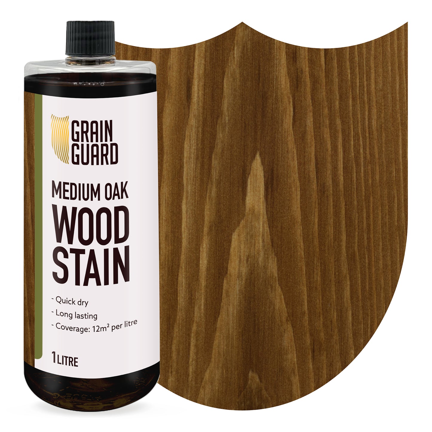 Wood Stain | Water Based | Various Colours | 500ml, 1 Litre & 5 Litre