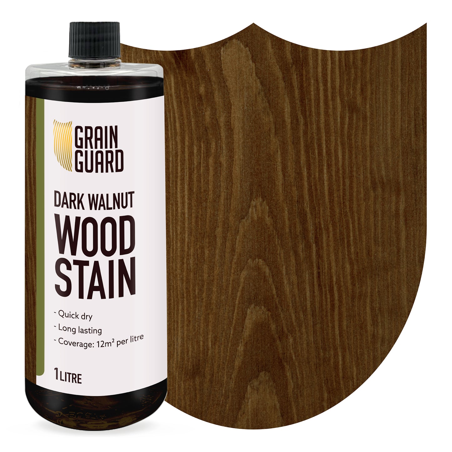 Wood Stain | Water Based | Various Colours | 500ml, 1 Litre & 5 Litre