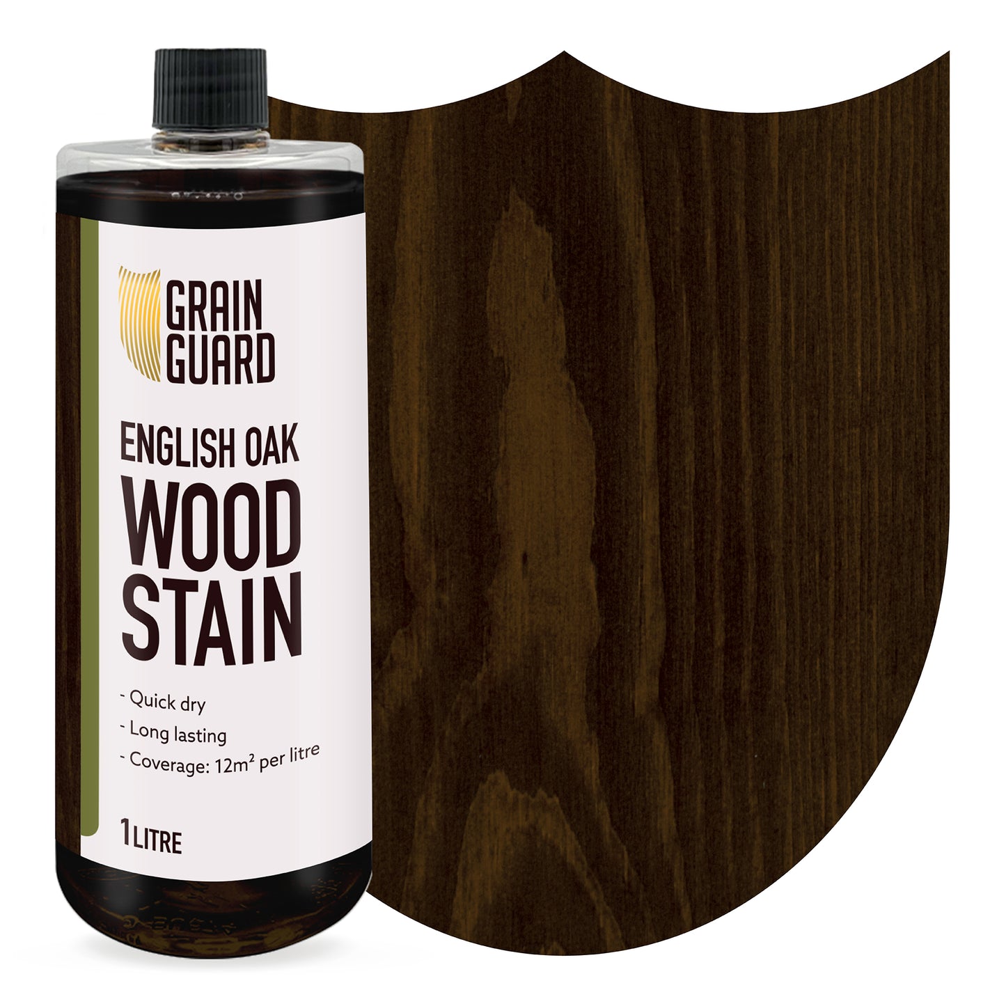 Wood Stain | Water Based | Various Colours | 500ml, 1 Litre & 5 Litre