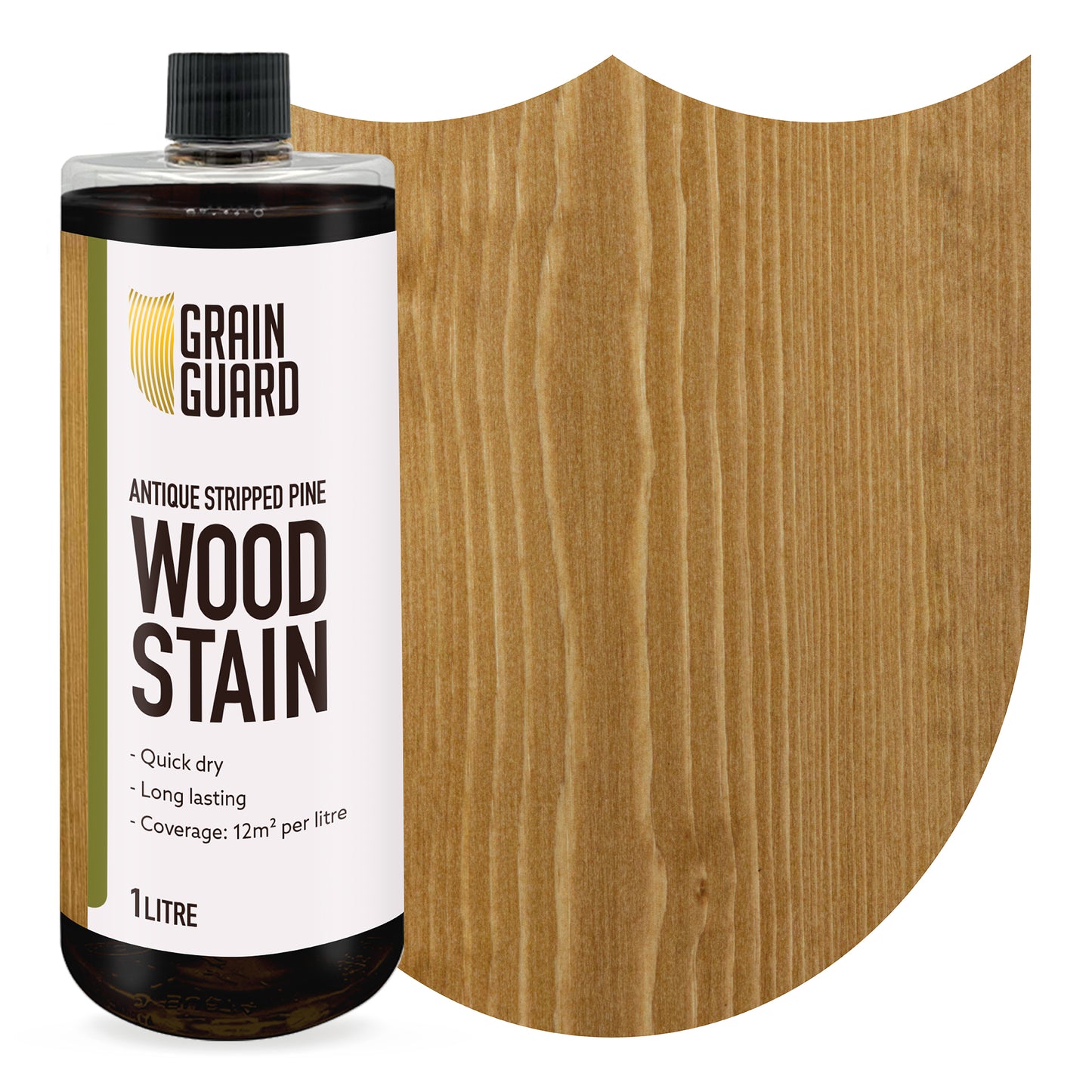 Wood Stain | Water Based | Various Colours | 500ml, 1 Litre & 5 Litre
