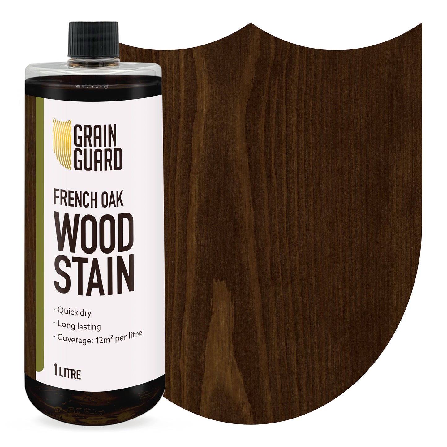 Wood Stain | Water Based | Various Colours | 500ml, 1 Litre & 5 Litre