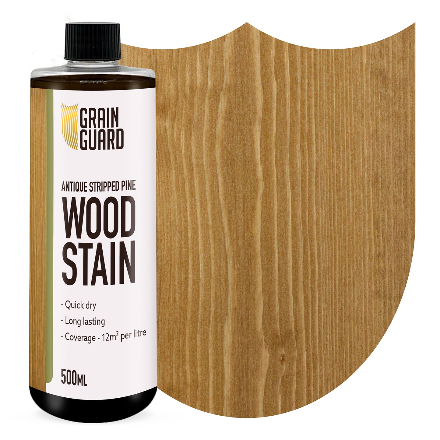 Wood Stain | Water Based | Various Colours | 500ml, 1 Litre & 5 Litre