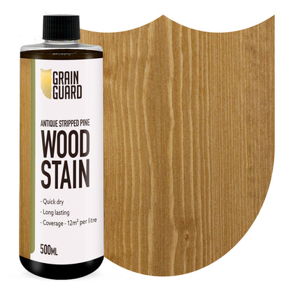 Wood Stain | Water Based | Various Colours | 500ml, 1 Litre & 5 Litre