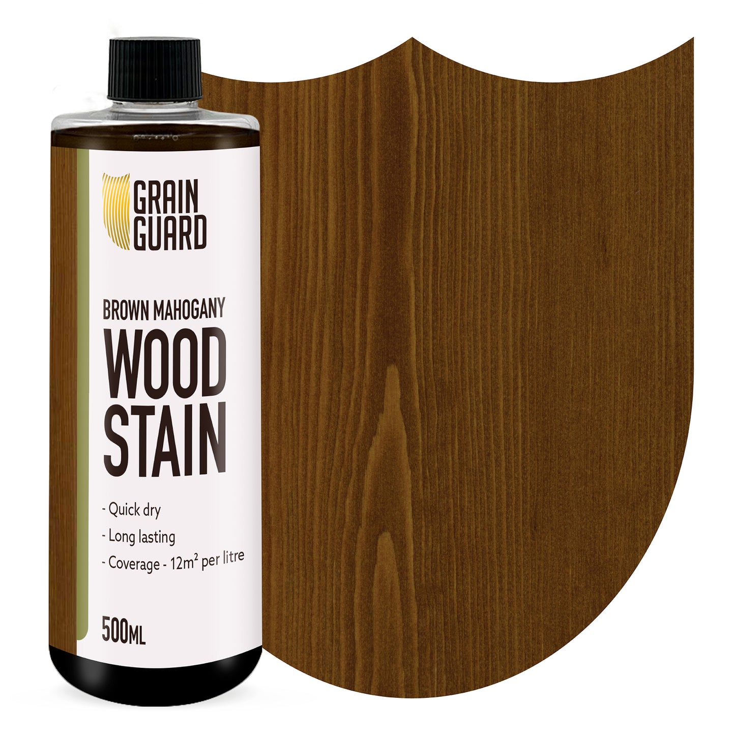 Wood Stain | Water Based | Various Colours | 500ml, 1 Litre & 5 Litre