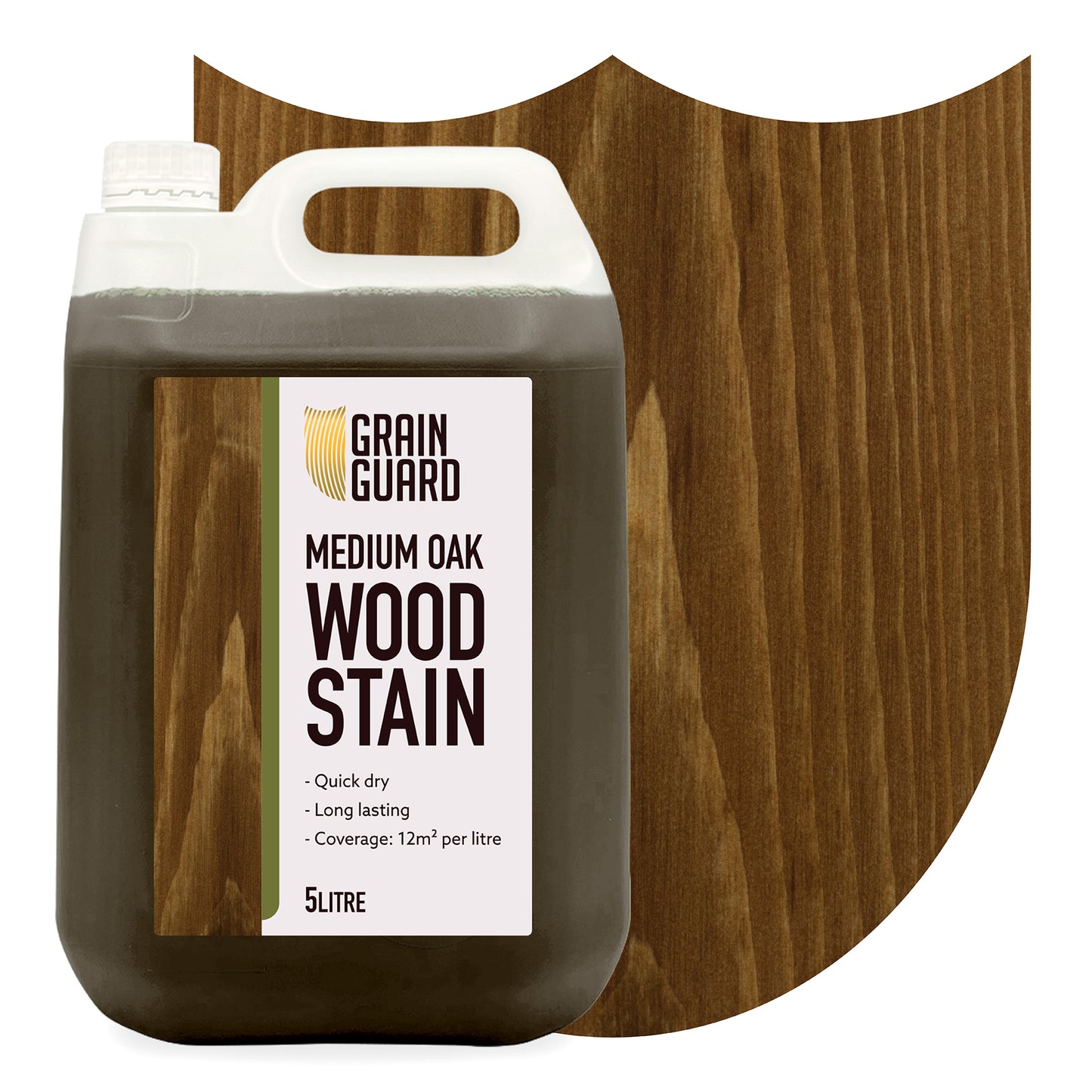 Wood Stain | Water Based | Various Colours | 500ml, 1 Litre & 5 Litre