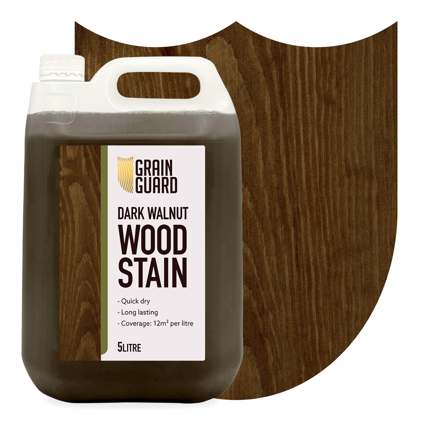 Wood Stain | Water Based | Various Colours | 500ml, 1 Litre & 5 Litre