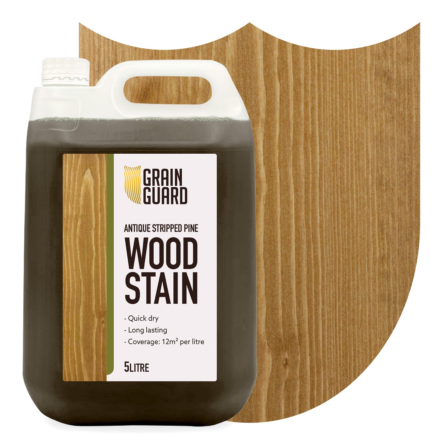 Wood Stain | Water Based | Various Colours | 500ml, 1 Litre & 5 Litre