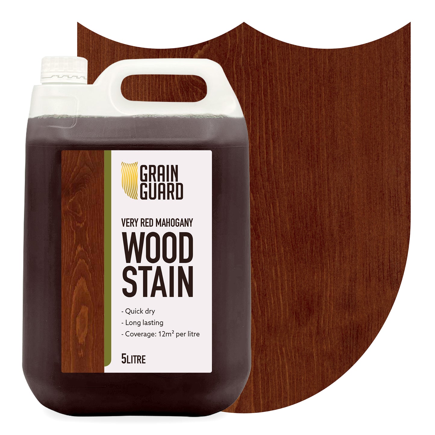 Wood Stain | Water Based | Various Colours | 500ml, 1 Litre & 5 Litre