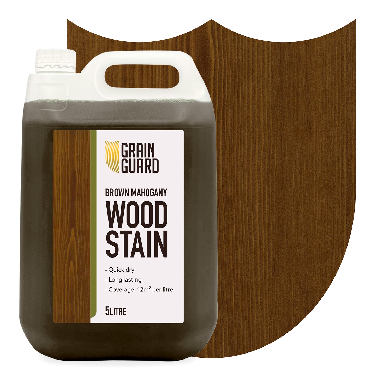 Wood Stain | Water Based | Various Colours | 500ml, 1 Litre & 5 Litre