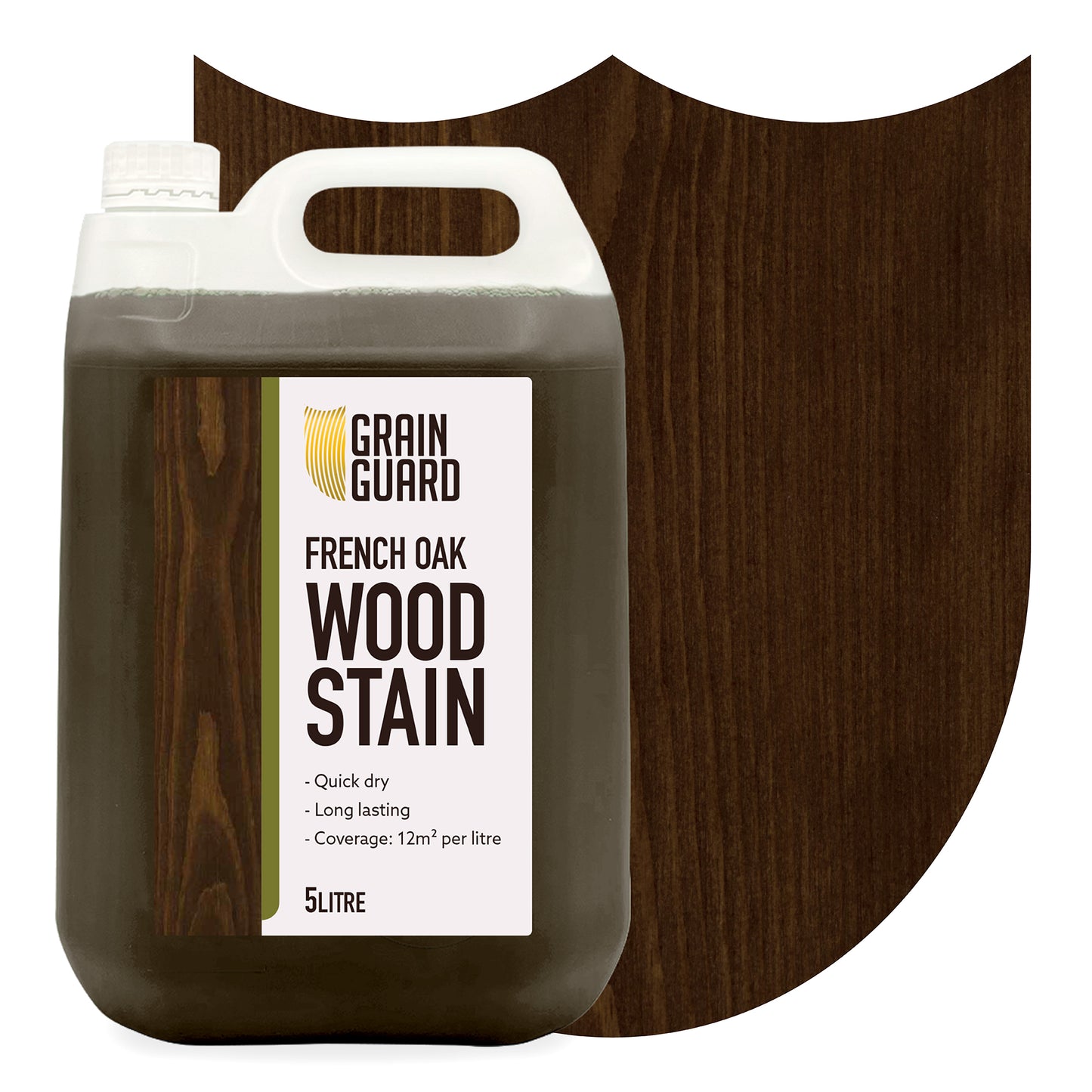Wood Stain | Water Based | Various Colours | 500ml, 1 Litre & 5 Litre