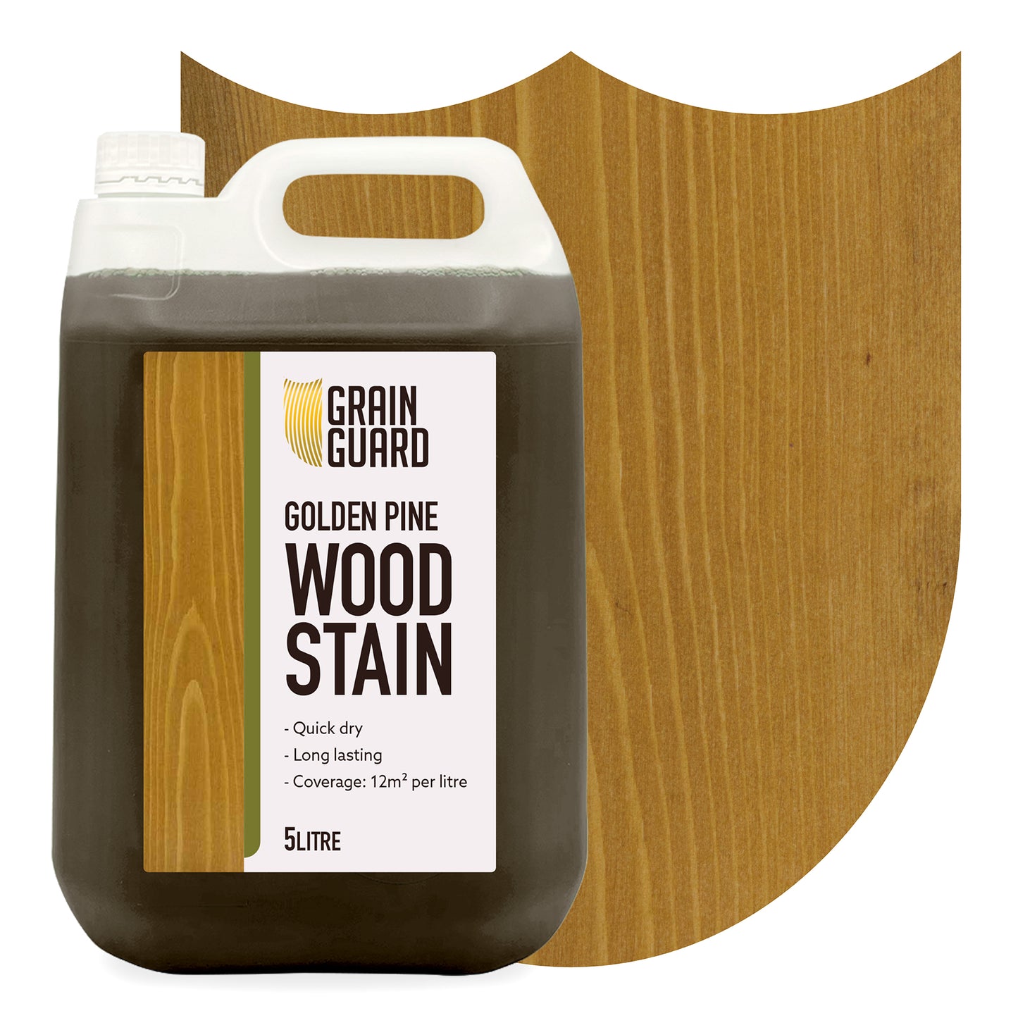 Wood Stain | Water Based | Various Colours | 500ml, 1 Litre & 5 Litre