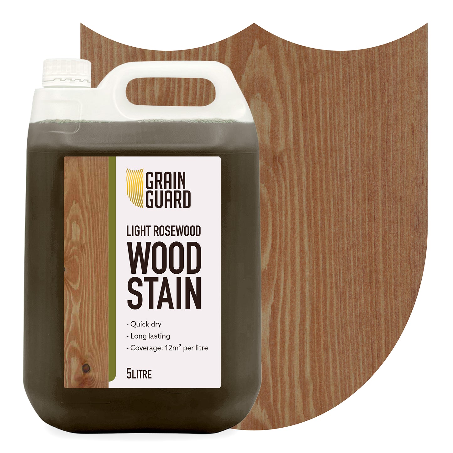 Wood Stain | Water Based | Various Colours | 500ml, 1 Litre & 5 Litre