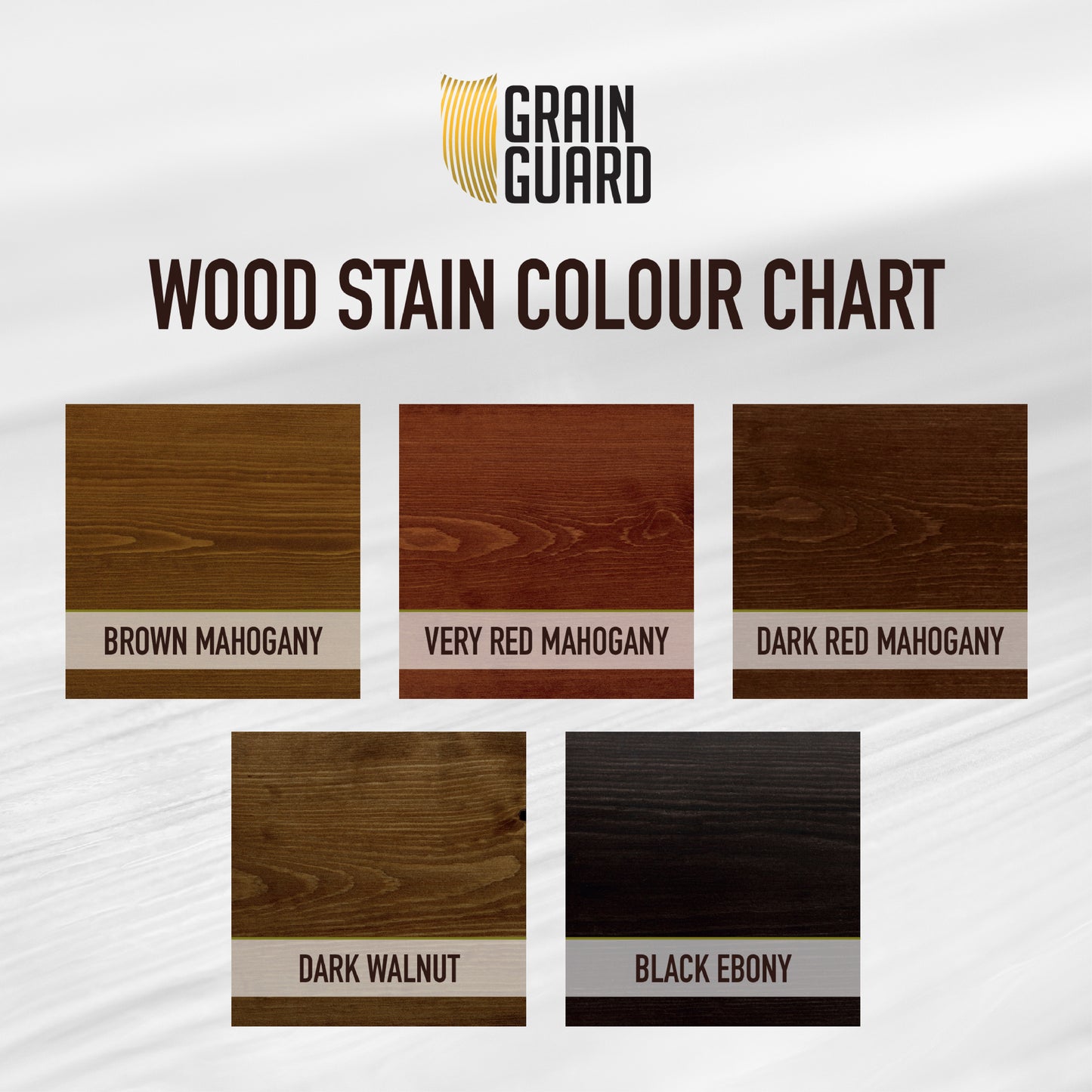 Wood Stain | Water Based | Various Colours | 500ml, 1 Litre & 5 Litre