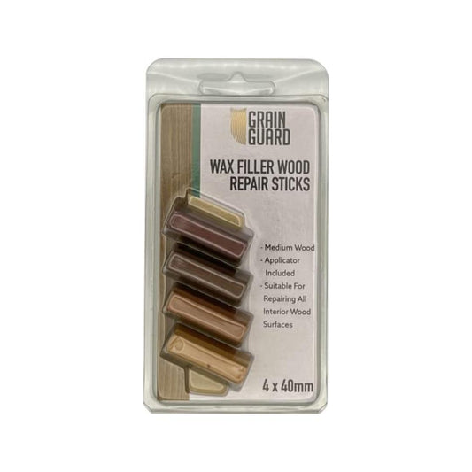 Wax Filler Wood Repair Sticks | Furniture Repair Kit | Multi-Surface: Wood, Plastic, Hard Surfaces | 4x40mm