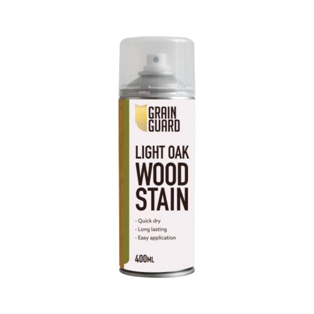 Wood Stain Aerosol Water Based Aerosol Stain 400ml Grain Guard